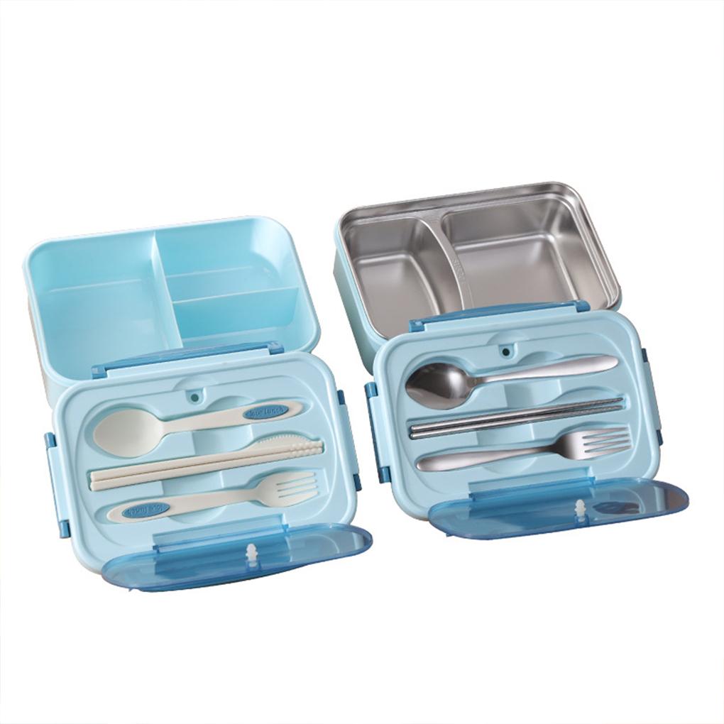 Leakproof Easy To Clean & Heatable Food Container Lunch Box & Tableware For Picnic Camping Meals