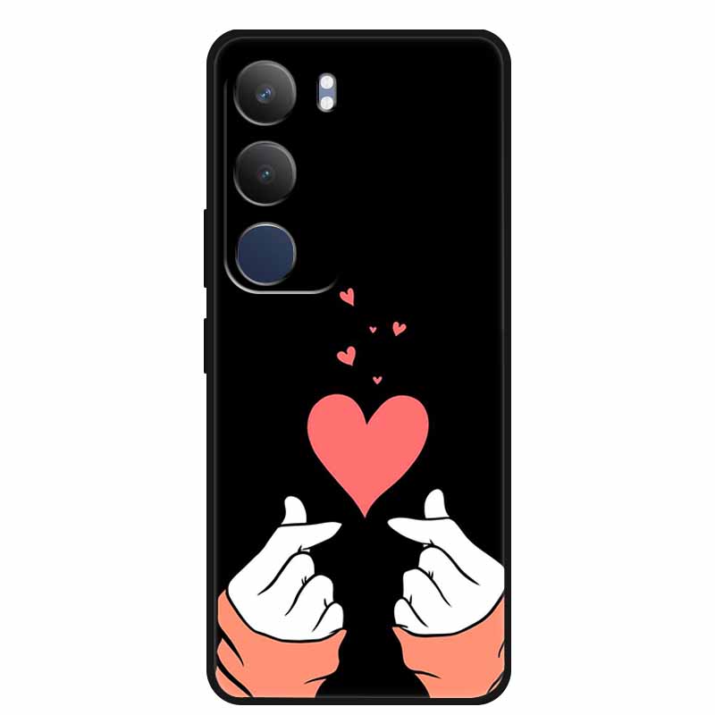 For Vivo Y19s 4G Case TPU Dustproof Coque Shell Black Soft Silicone Case for Vivo Y19s Pro Y 19s 4G Protective Phone Back Cover