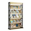 Chang Baosen 5-Tier Wooden Floor Standing Magazine & Book Display Rack