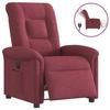 VidaXL Electric Recliner Bordeaux Red Fabric, Electric Chair for Elderly, Recliner, 3303237