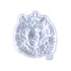 Cute Bear Head Keychain Mold Unique Key Chains Bag Pendant Resin Casting Mould DIY Silicone Molds for Craft Lovers