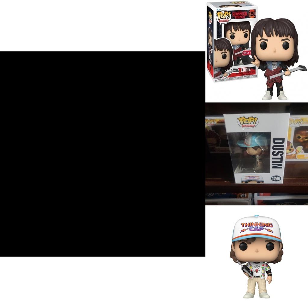 Funko Pop 1240 Dustin 1250 Eddie Stranger Things Vinylmodell Samlardocka Ornament