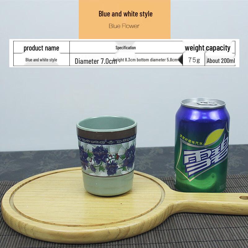 Melamine Drinking Cups (10-Pack)