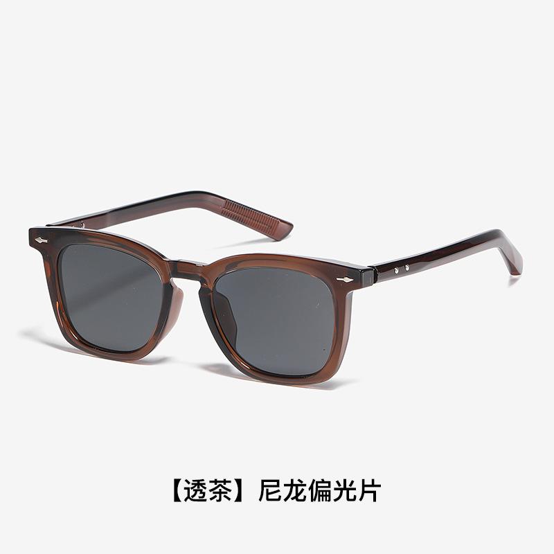 Influencer-style sunglasses for men, trendy nylon polarized sunglasses for women, high-end UV protection for driving GM Glasses