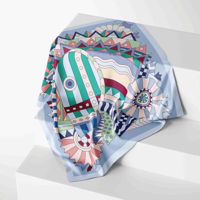 70cm*70cm  Fashion   Kerchief Summer New Chiffon Scarf For Women Bandana  Scarves Foulard Viscose Autumn Female Wrap Shawl