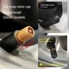 Tire Valve Dust Caps Stem Covers Plastic Car Wheel Tire Valve Tyre Stem Air Caps Auto Bike Bicycle Truck Motorcycle Accessories Tire Chucks 1