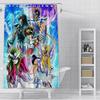 Shower Curtain Waterproof Polyester Fabric Paint Colorful Bath Curtains Saint Seiya Hyoga Shiryus Home Bathroom Decor With Hook