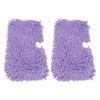 2 Stück Mopp-Ersatzpads Weiches Mikrofaser-Mopptuch-Zubehör Passend für Shark S3601 S3501 Lila