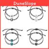 Moon And Sun Stone Beaded Bracelet With Electroplated Finish For Women Gift