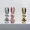 BEPAN Resin digital rabbit home living room decoration accessories porch wine cabinet coffee table decoration accessories European art