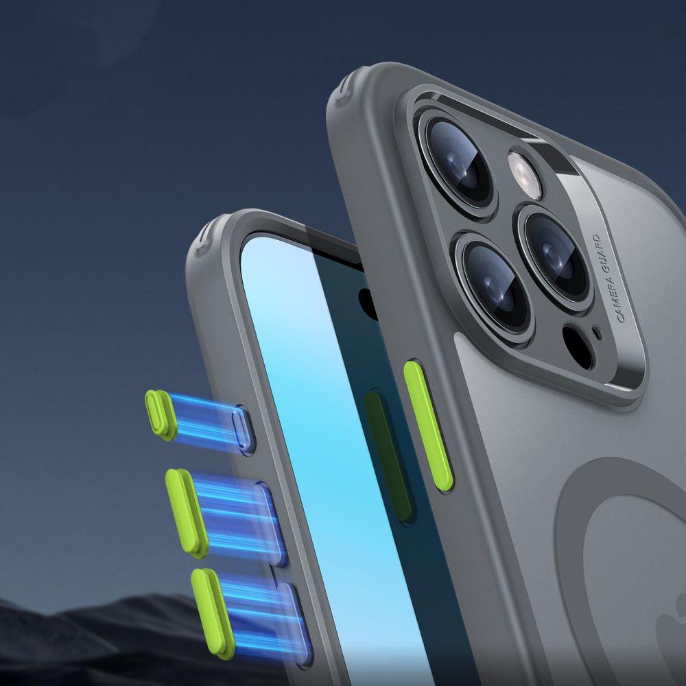 Esr Classic Pro Set Halolock Magsafe Iphone 16 Pro Max Frosted Grey