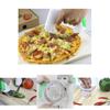 Multifunctional Circular Kitchen Knife With Stainless Steel Blade For Cutting Vegetables Pizza Cake