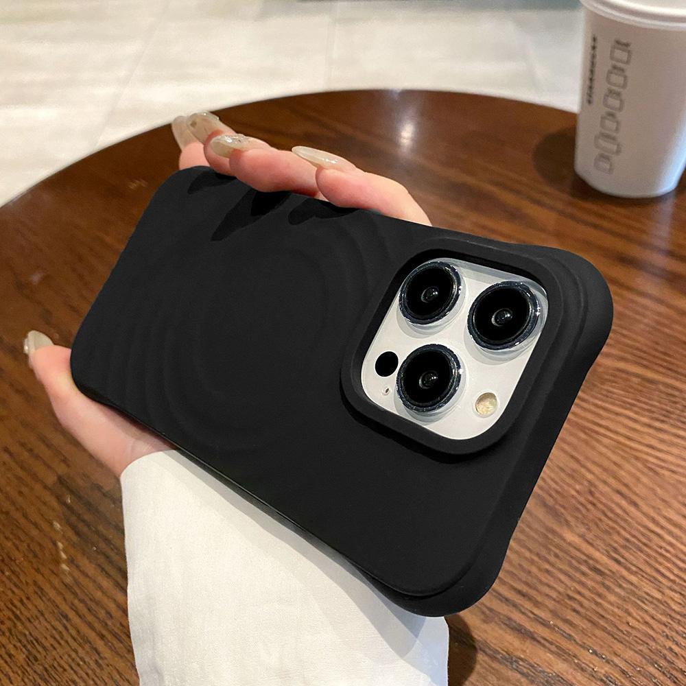 Чехол для iPhone 13 11 15 12 14 Pro Max. Устойчив к падениям и износу, модный и трендовый. iPhone 15 Pro Max чёрный