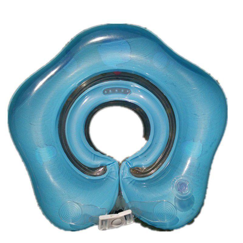 Baby Swimming Pool Bath Shower Neck Floating Water Tub Inflatable Ring Circle For Early Learning