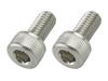 POSH 920510-S2 Motorcycle Supplies, Cap Bolts, Stainless Steel, 2 Pieces
