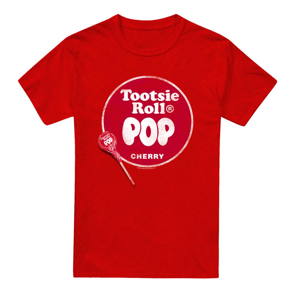 Tootsie Roll Unisex Adult Pop Logo T-Shirt