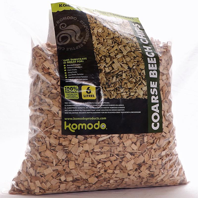 Komodo Coarse Beech Chips 6L Large Beech Chips Buy cheaply on Joom