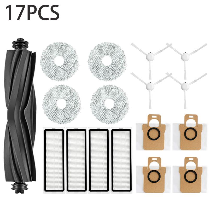 For Xiaomi Robot Vacuum X10+ X10 Plus B101GL Spare Parts Accessories Main Side Brush Hepa Filter Dust Bag Rag Mop Stand Dust Box