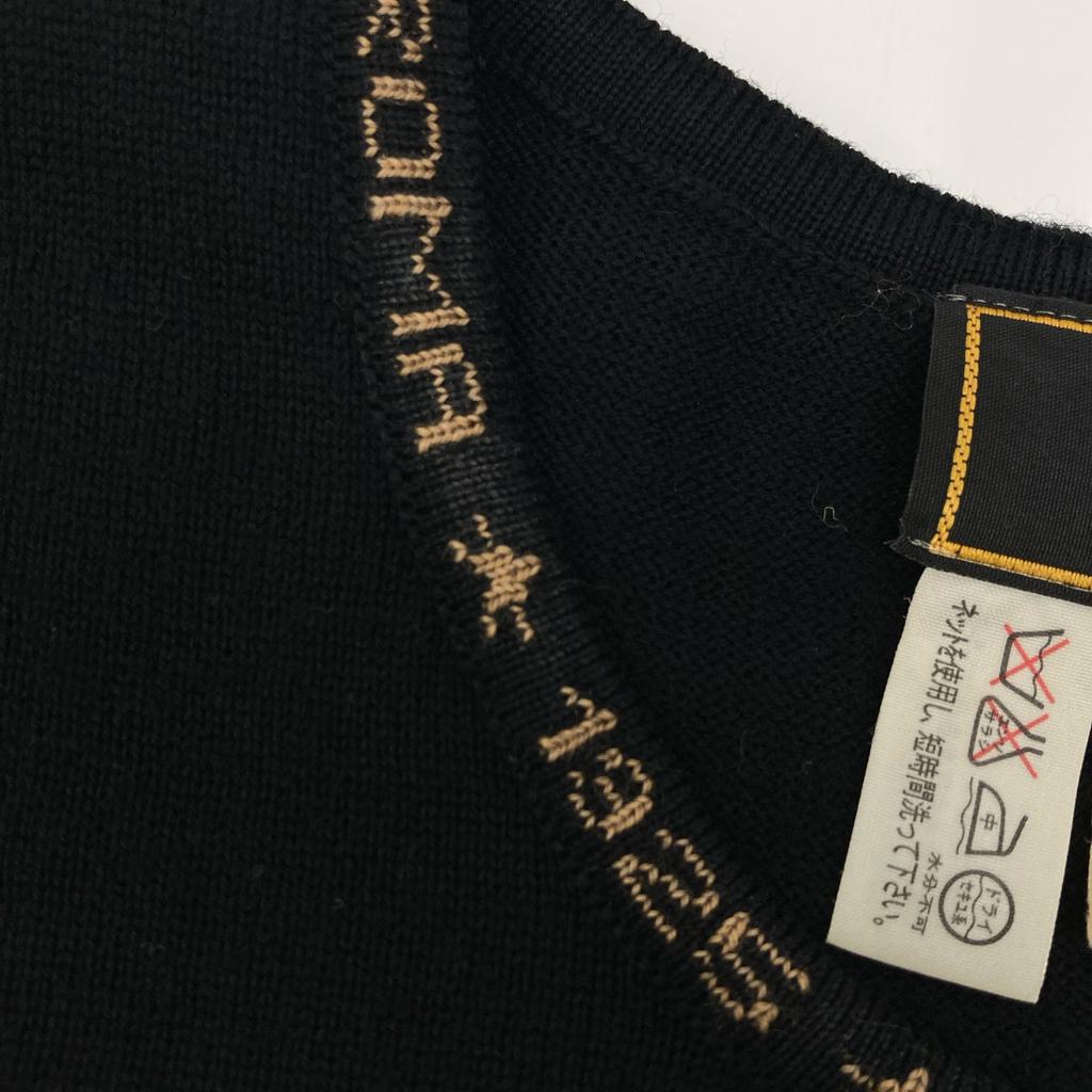 Fendi 1525637 Short-sleeved Knit Tops 42 blackUsed