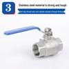 Songge 316 Stainless Steel Two-Piece Ball Valve