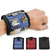 Magnetic Wristband for Holding Nails Screws and Small Metal Tools Adjustable Strap Durable Fabric with Strong Magnets for Woodworking and DIY Projects
