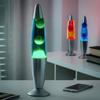 Lampe à Lave - CELLUSTOP - Magma - Bleu - Métal et Verre - 34x9 cm