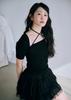 BYSEOWOO Bianca Two-Way Knit T-Shirt (Black)