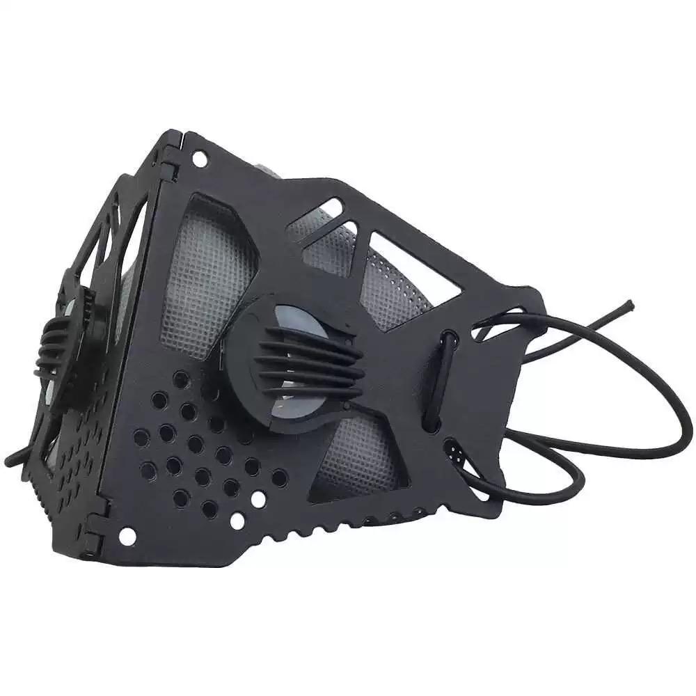 

Tactical Techwear Face Mask Men Women Halloween Cosplay Face Guard Cycling Hip Hop Punk Half Face Mask Black Pink Khaki чёрный