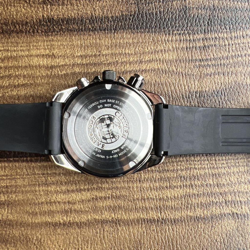 Used CITIZEN Citizen PROMASTER Eco Drive Radio Solar Operating Product PMD56-3083 Men's Watch
