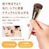 Marshfield Foundation Brush Foundation Brush for Liquid and Cream Foundations Flat Brush for Even Application and Uniform Finish [Official] Three-Way