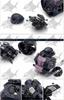Stainless Steel Parts for and MGSD Modifications Shin Zaku Black Zaku High-Quality Detail-Up HG, RG, MG, PG, MGEX, (for MS-06R-1/1A/R-2 Matsunaga's