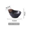 Japanese Ceramic Seasoning Dish Creative Snack Dish Vintage Dip Dish Vinegar Dish Soy Sauce Dish Bowl with Handle Tableware