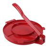 Pressa per Tortilla Manuale Pressa per Tacos Lega di Alluminio Macchina per Quesadilla e Tortilla per Uso Domestico Rosso