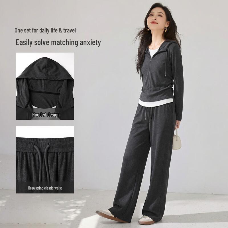 Handu Yishe Women's Elegant Casual Faux Two-Piece Set