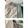 Ice Silk Sports Five Quarter Pants Women Summer High Waist Loose Breathable Large Size Home Wide Leg Shorts Wear