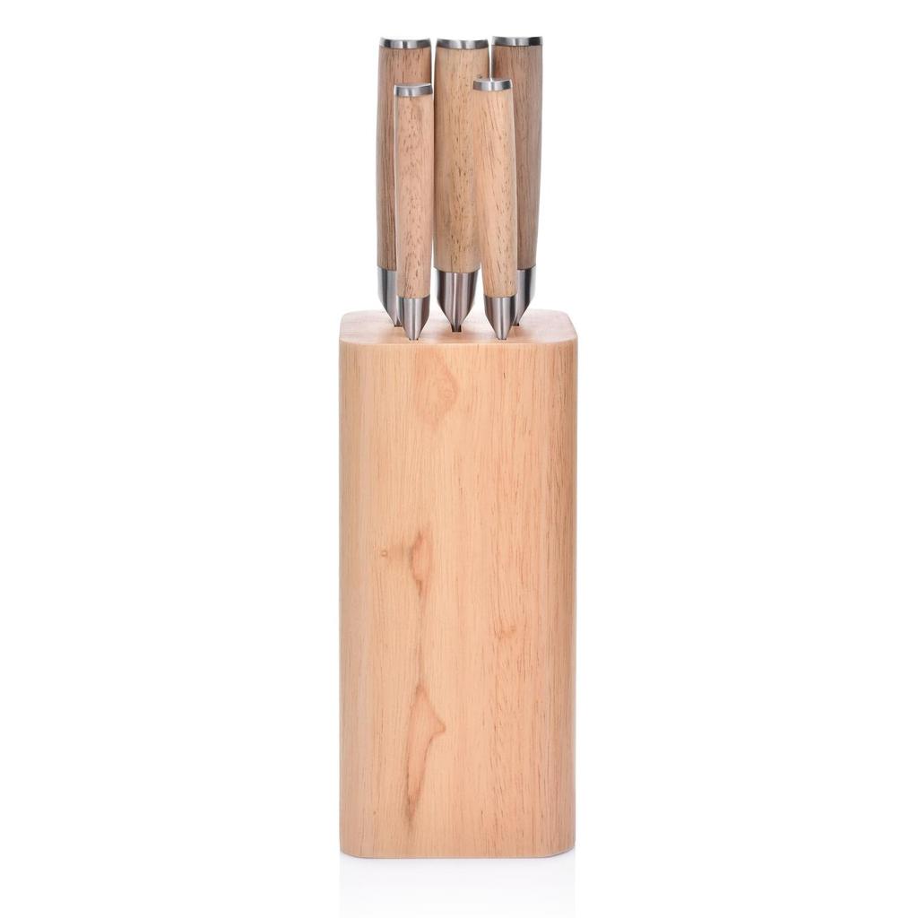 Professional Knife Set in Wooden Block, 5-Piece, SNITT DUKA