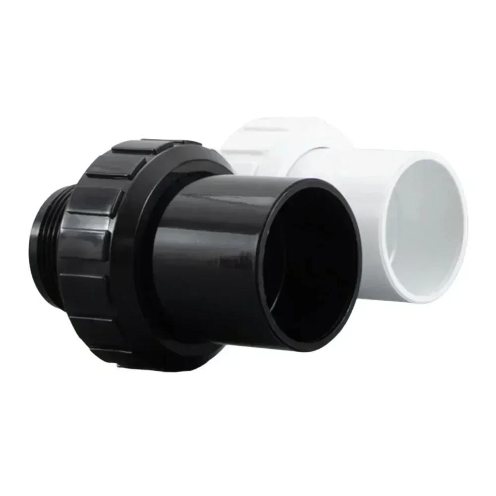 PVC Water Pipe Swimming Pool Connector 2'' Flexible Joint For Water Pump 1.5 Inch Connection 2 Inch Connection