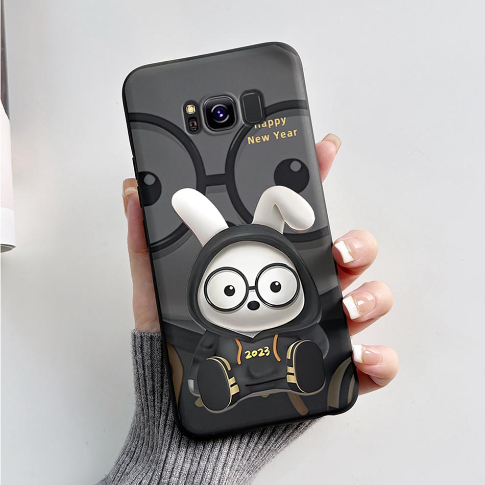 For Samsung Galaxy S8 Plus Case Galaxy S8 Shockproof Back Phone Cases For Samsung S8 GalaxyS8 Plus Cartoon Silicone Cover Bumper