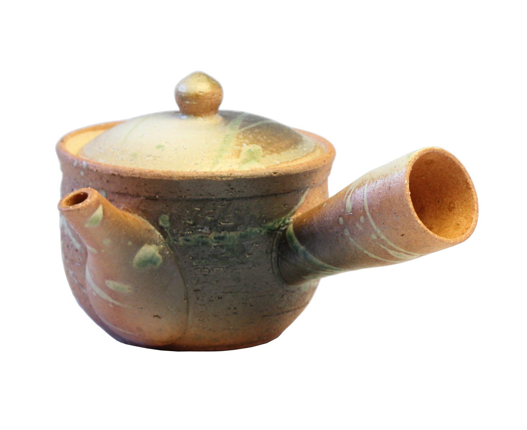 

Tohri Shigaraki Ware White Folk Teapot (250cc) W916-05