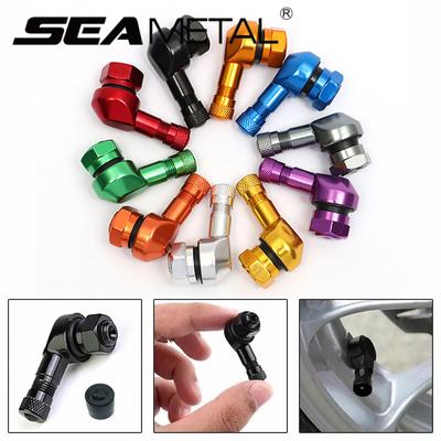 1 szt. Stop aluminium Zawór Felga motocyklowa Kąt 90 stopni Koło motocyklowe Opona Bezdętkowe Trzonki zaworów Do części felgi koła