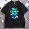 67 Italian Brainstorm Meme TShirt Funny 67 Number Joke Graphic T Shirts Loose Casual Summer Short Sleeves Tshirt Streetwear