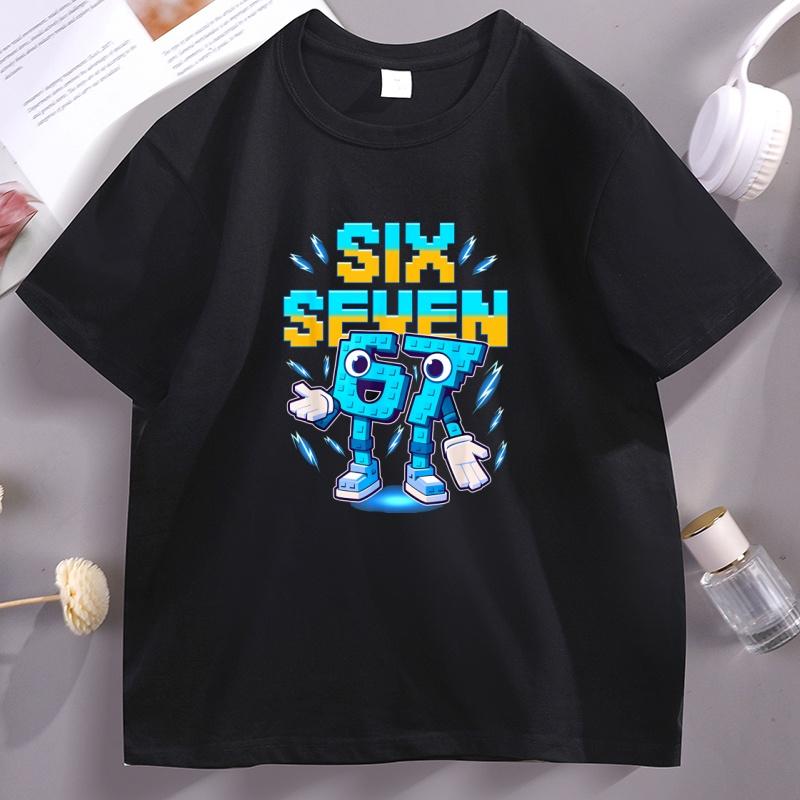 67 Italian Brainstorm Meme TShirt Funny 67 Number Joke Graphic T Shirts Loose Casual Summer Short Sleeves Tshirt Streetwear