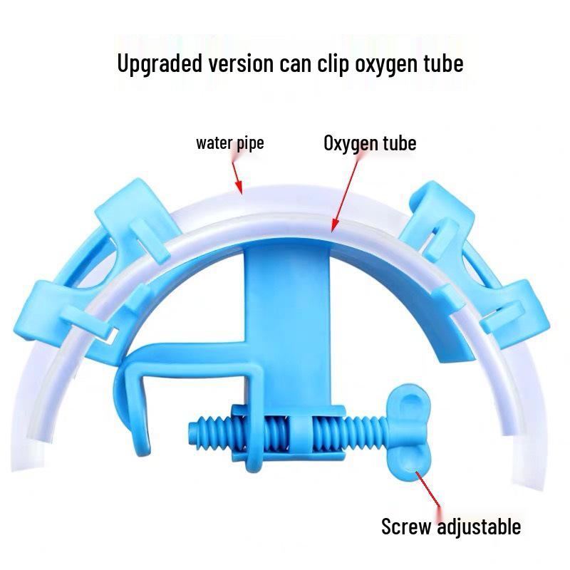 Aquarium Multi-Functional Water Pipe & Oxygen Tube Clip
