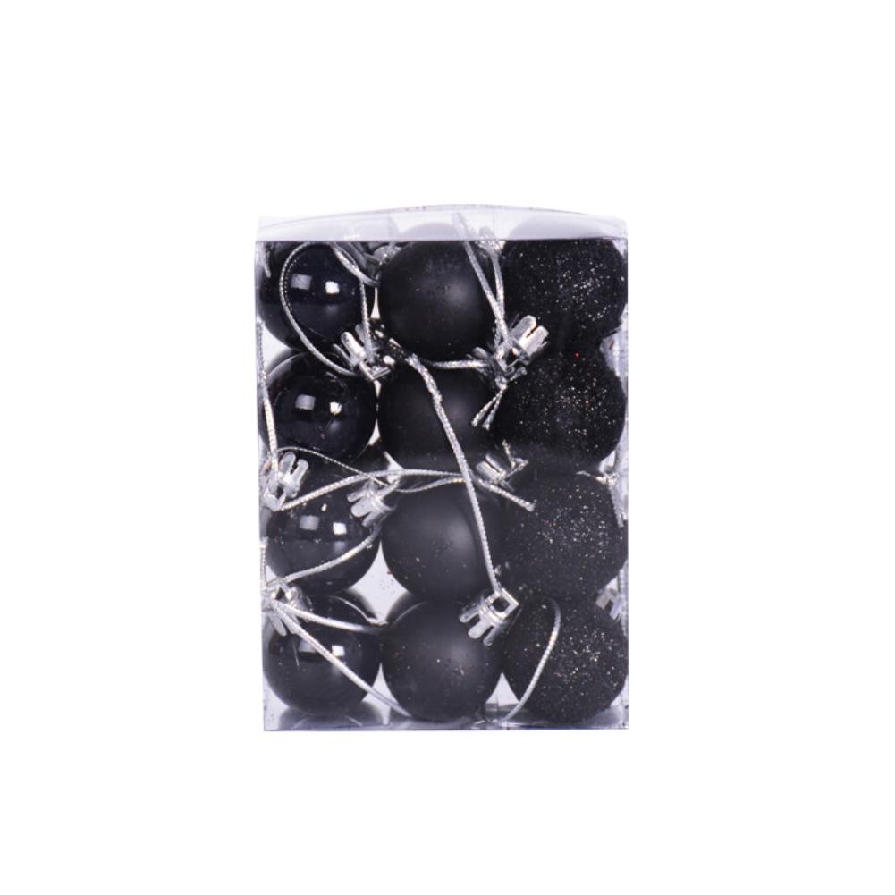 24PCS Christmas Balls Christmas Tree Decorations Xmas Ornaments Polystyrene Ball USA New Year Gifts Noel Navidad Home Decor