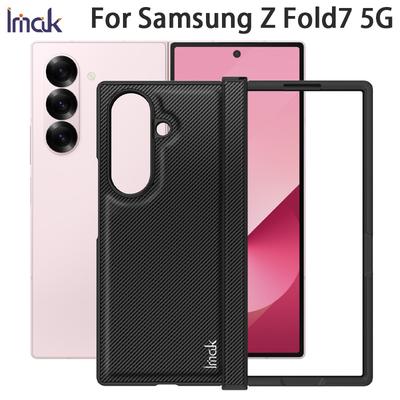 Pro Samsung Galaxy Z Fold 7 5G Pouzdro na telefon IMAK Řada Ruiyi Látkové pouzdro