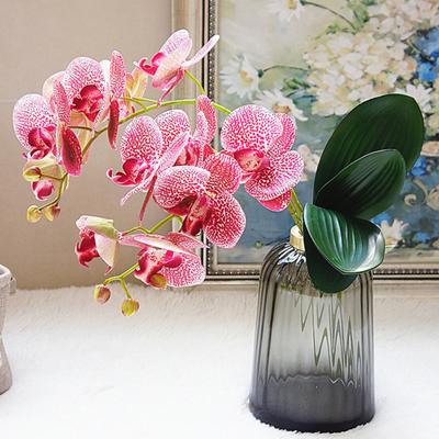 1ks Umělá květina Butterfly Orchid Ohebná zahradní DIY Party svatební dekorace