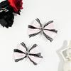 Heart Crosses Lace Hair Clip Fashionable Women's Hairpin Versatiles Hairstyle Clip for Girls and Women