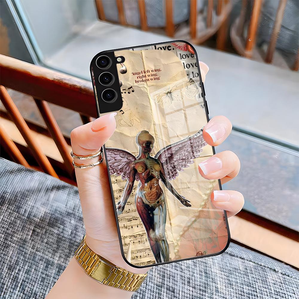 Band Hot N-Nirvana Phone Case For Samsung S26 S25 Plus S20 S20 Plus S22 Ultra S23 FE S21 Plus S21 Ultra Glass Cover