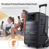 Sansui Portable Karaoke Trolley Speaker