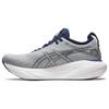 Gel Nimbus 25 Ekstra Bred Sheet Rock Indigo Blå Herresneakers Grå 1011B618-021